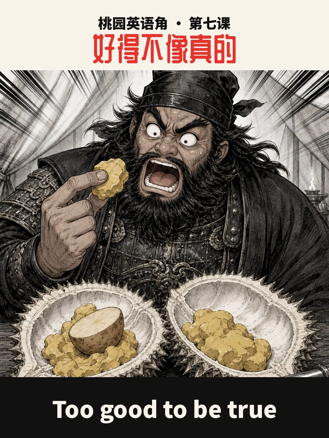 38钱的榴莲，开出个土豆的漫画封面