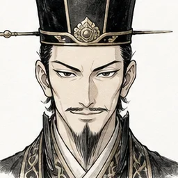 曹操的漫画肖像